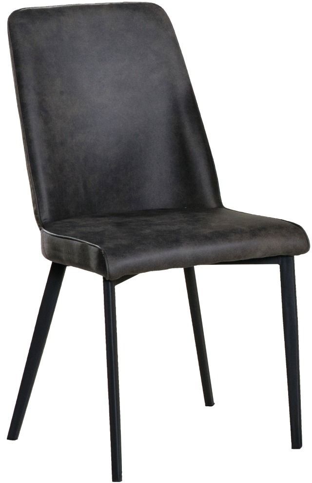 Mazin Furniture Arabica Black/Gray Side Chair-0