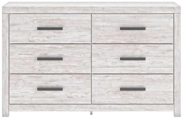 Signature Design by Ashley® Cayboni Whitewash 6-Drawer Dresser-1