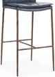 Classic Home Mayer Ocean Blue Bar Stool-5