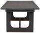 Flexsteel® Waterfall Ebony Extendable Dining Table-4