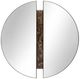 Uttermost® Hanover Dark Bronze Divided Round Mirror-0