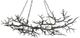 Currey & Company Rainforest Rustic Bronze Chandelier-0