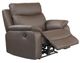 Mazin Furniture Wembley Chocolate Brown Power Recliner Chair-1