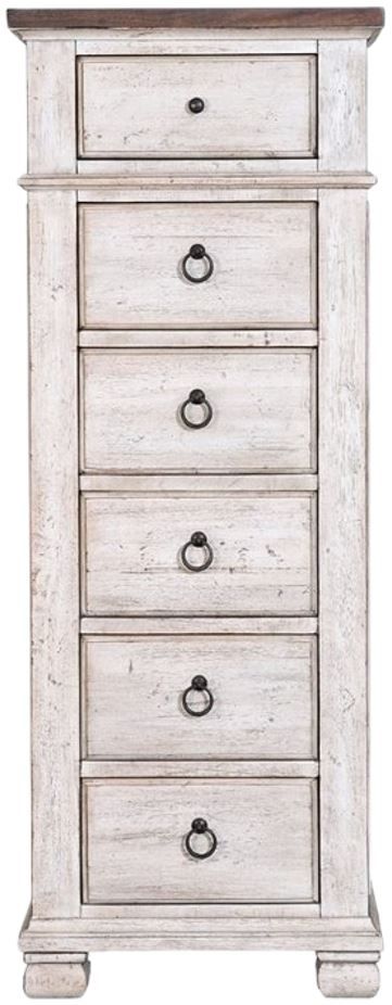 Napa Furniture Design Belmont White Lingerie Chest-1