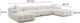 TOV Furniture Calliope 6-Piece Cream Modular U-Shape Sectional-2