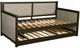 Kodiak Furniture Sloane Graystone Twin Daybed Frame with Pop Up Trundle-0