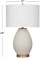 Bassett Mirror Isabella White Table Lamp-3