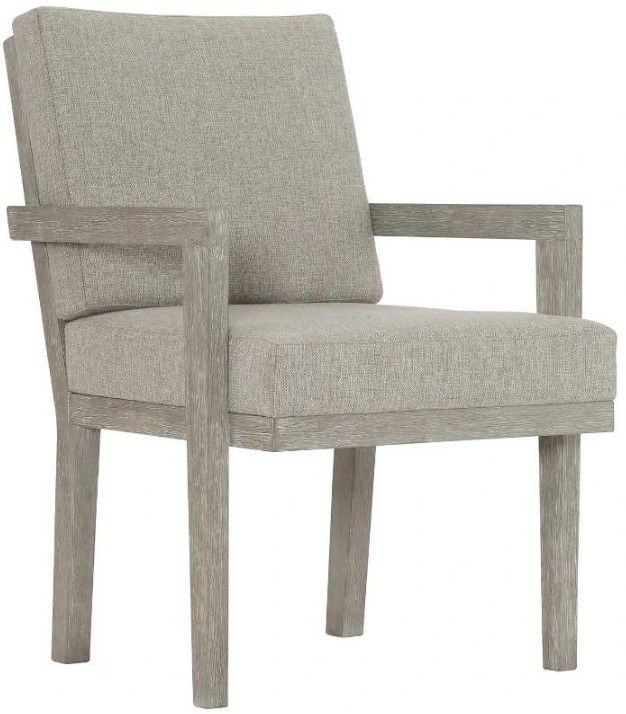Bernhardt Foundations Brown/Light Shale Dining Arm Chair-0