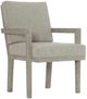 Bernhardt Foundations Brown/Light Shale Dining Arm Chair-0