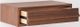 EQ3 Marcel Walnut Single Drawer Floating Nightstand-3