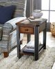 Hammary® Slaton-Hamilton Brown Chairside Table-1