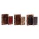 A & B Home 6-Piece Antique Brown Book Box Set-0