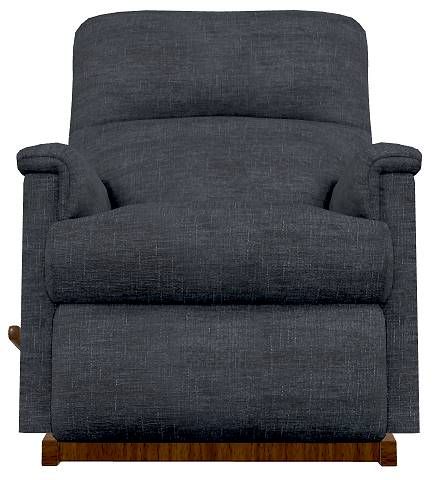 La-Z-Boy® Collage Navy Manual Rocking Recliner-1