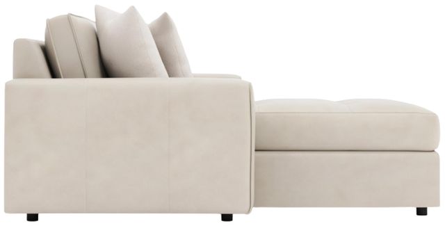Bernhardt Nest Bernhardt Living 2-Piece Beige Leather Left-Arm Facing Sectional-3