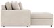 Bernhardt Nest Bernhardt Living 2-Piece Beige Leather Left-Arm Facing Sectional-3