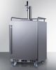 Summit® Commercial 24" Stainless Steel Built-In Outdoor Beer Kegerator-2