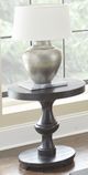 Steve Silver Co.® Dory Ebony Round End Table-2
