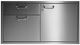 LYNX® Professional Classic 42" Stainless Steel Door Drawer Combination-0