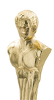 A & B Home Gold Large Roman Statue-3