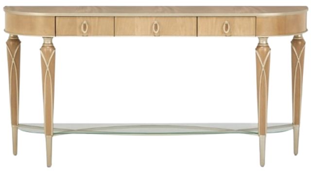 Michael Amini® Villa Cherie Caramel Console Table-2