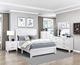 Homelegance® Corbin White Full Panel Bed-1