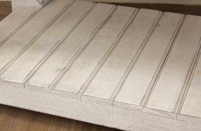 International Furniture Direct Stone Ivory Chest-1