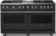 Viking® 5 Series 60" Antique Bronze Pro Style Dual Fuel (NG) Range with Polished Chrome Trim-0