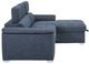 Homelegance® Ferriday 2-Piece Blue Sectional and Chaise with Hidden Storage-3