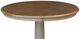 John Thomas Furniture® Dining Essentials Hickory Round Dining Table with Stone Transistional Pedestal Base -1