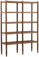 Dovetail Furniture Fernandez Brown Bookcase-0