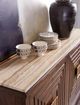Lexington Home Silverado Los Gatos Brown Buffet with Stone Top-2