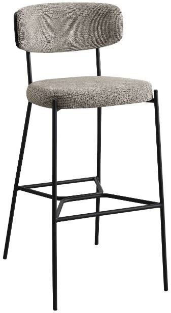 Coaster® Elison 2-Piece Light Brown/Sandy Black Bar Stool Set-3