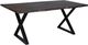 Porter International Designs Manzanita Midnight 82" X-Base Dining Table-0