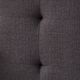 Weekender™ Davis Charcoal King Upholstered Headboard-1