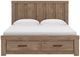 Signature Design by Ashley® Oliandon Light Brown King Storage Panel Bed-2