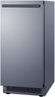 Summit® 15" 68 lb. Stainless Steel Built-In Undercounter Ice Maker-1