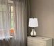 Cal® Lighting & Accessories Kittery Amber/Dark Bronze/White Table Lamp-1