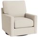 Bassett® Furniture Customizable Benchmade Premier Track Arm Swivel Chair-0