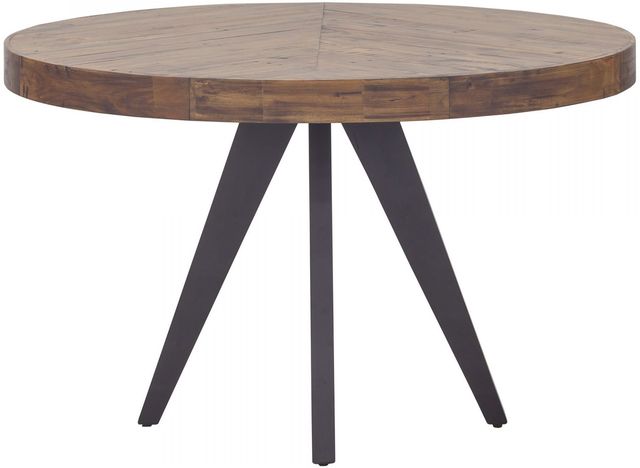 Moe's Home Collection Parq Cappuccino Round Dining Table with Black Base-0
