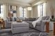 Signature Design by Ashley® Modmax Granite Oversized Accent Ottoman-3