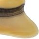 A & B Home Eduardo Beige/Black Hand-Carved Zebra Onyx Bowl-1