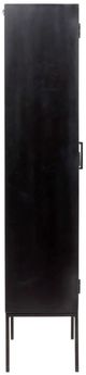 Dovetail Furniture Imara Black/Natural Cabinet-2