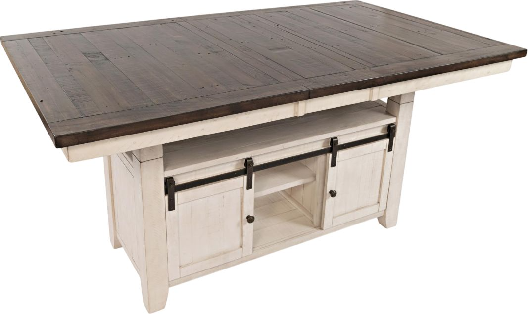 Jofran Inc. Madison County 7-Piece White High/Low Dining
