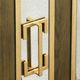 Harp & Finial® Jamison Antique Brass/Dark Walnut Sideboard-1