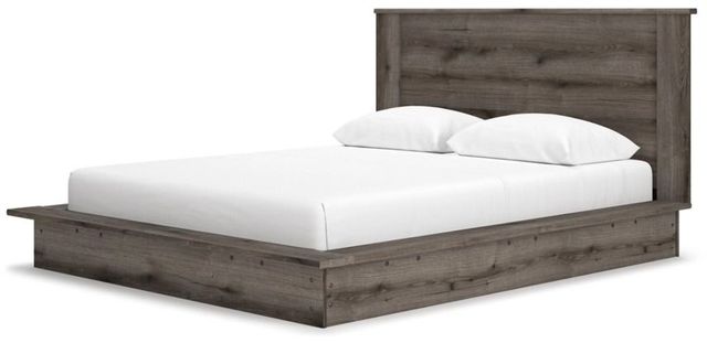 Signature Design by Ashley® Stachelli Dry Gray Queen Panel Bed-2