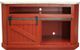 American Heartland Manufacturing Rustic Two-Tone Bower Corner TV Cart-1