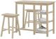 ACME Furniture 3-Piece Nyssa Buttermilk Counter Height Dining Set-0
