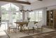 Bernards Tarrington Almond Trestle Dining Table-1