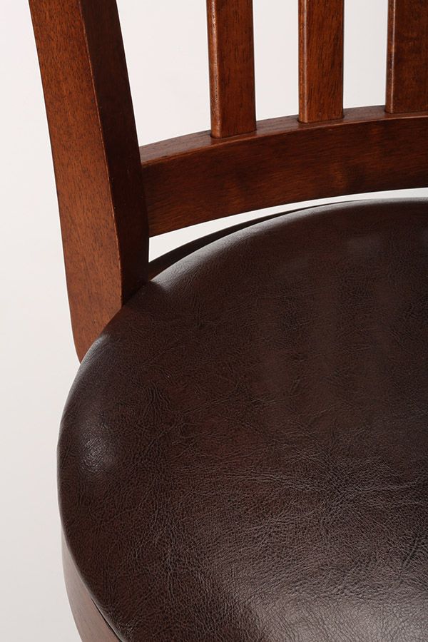 HH2 Home Canton Brown Swivel Counter Stool-3