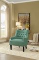 Homelegance® Charisma Teal Accent Chair-1